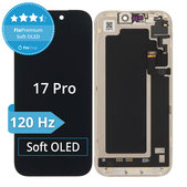 Zaslon Soft OLED 120Hz za iPhone 17 Pro, Dodirni ekran s okvirom, DIAGNOSTIC
