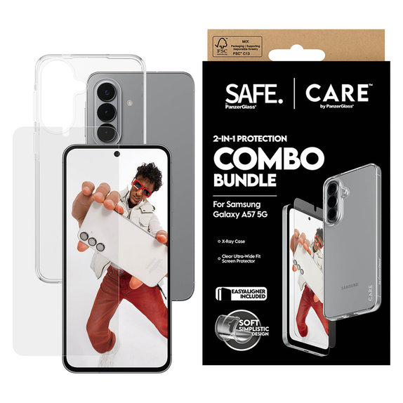 Bundle 2u1 za Samsung Galaxy A57, PanzerGlass