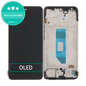Zaslon OLED za Xiaomi Redmi Note 14 4G, Black, Dodirni ekran s okvirom