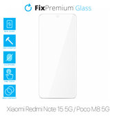 FixPremium Glass - Kaljeno staklo za Xiaomi Redmi Note 15 5G, Poco M8 5G