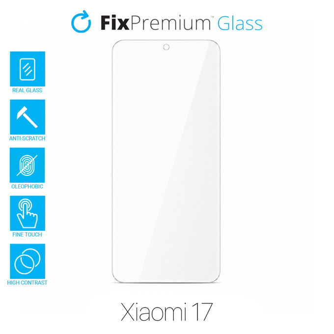 FixPremium Glass - Kaljeno staklo za Xiaomi 17