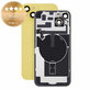Staklo stražnjeg kućišta za iPhone 14 Plus, Yellow, Pulled A