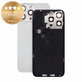 Staklo stražnjeg kućišta za iPhone 15 Pro Max, White Titanium, Pulled A