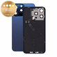 Staklo stražnjeg kućišta za iPhone 15 Pro Max, Blue Titanium, Pulled A