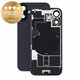 Staklo stražnjeg kućišta za iPhone 16, Black, Pulled A