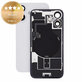 Staklo stražnjeg kućišta za iPhone 16, White, Pulled A