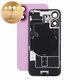 Staklo stražnjeg kućišta za iPhone 16, Pink, Pulled A