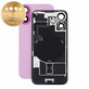 Staklo stražnjeg kućišta za iPhone 16, Pink, Pulled A