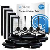 Set rezervnih dijelova za Rowenta X-Plorer S75s (2x Glavne četke, 4x Filteri, 4x Bočne četke)