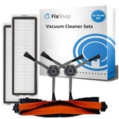 Set rezervnih dijelova za Xiaomi Dreame Bot L10 Pro, D9, D9 Pro, D9 Max, Trouver LDS (1x Glavna četka, 2x Filteri, 2x Bočne četke)