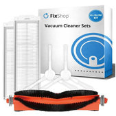 Set rezervnih dijelova za Xiaomi Robot Vacuum S10, S10 EU, S12 (1x Glavna četka, 2x Filteri, 2x Bočne četke)