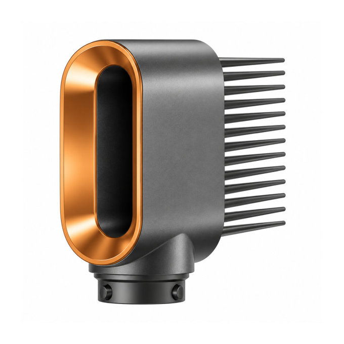 Češalj sa širokim zupcima za Dyson Airwrap HS01, HS05, Nickel / Copper