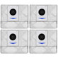 Vrećica za prašinu, 4 kom, Antibakterijska i uklanjanje mirisa za Ecovacs Deebot T-series, X-series