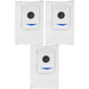 Vrećica za prašinu, 3 kom, Aktivni ugljen za Ecovacs Deebot X2-series, X5-series