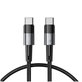 Kabel Ultraboost USB-C Cable PD 60W / 3A 25CM, siva, Tech-Protect