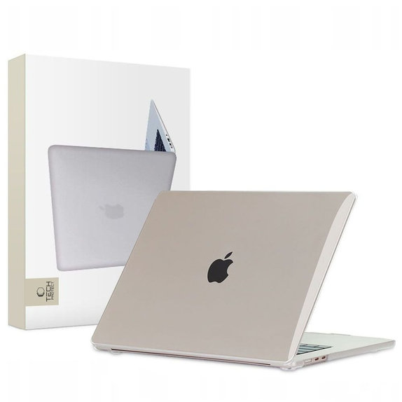 Maskica Smartshell za MacBook Air 15 M2-M5 2023-2026, Crystal Clear, Tech-Protect