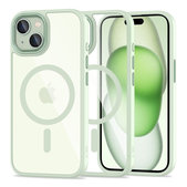 Maskica MagMat MagSafe za iPhone 15, zelena/prozirna, Tech-Protect