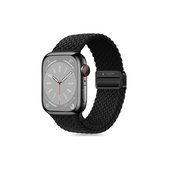 Remen Nylonmag za Apple Watch 8 / 9 / 10 / 11 / SE / Ultra (44 / 45 / 46 / 49 mm), crna, Tech-Protect