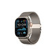 Remen Milano za Apple Watch 8 / 9 / 10 / 11 / SE / Ultra (44 / 45 / 46 / 49 mm), Titanium, Tech-Protect
