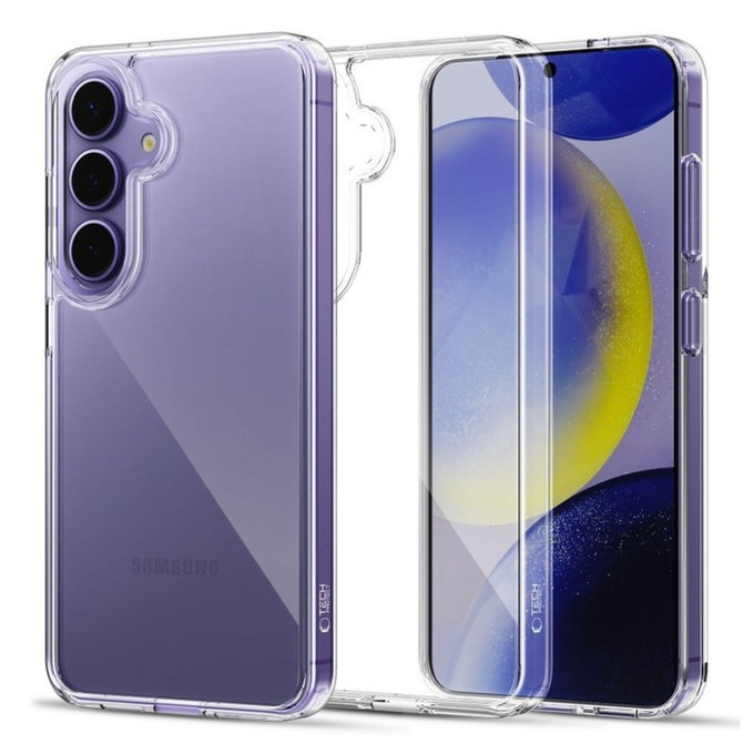 Maskica FlexAir Hybrid za Galaxy S25, Clear, Tech-Protect