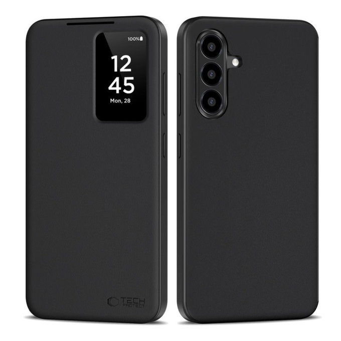 Maskica Smart Wallet za Samsung A56 5G, Matte Black, Tech-Protect