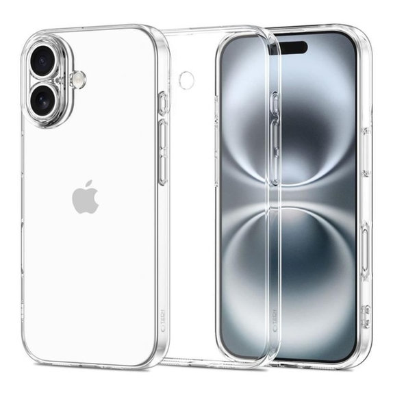 Zaštitna maskica FlexAir za iPhone 17, číre, Tech-Protect