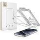 Kaljeno staklo Quick Set+ 2-PACK za iPhone 15 Pro, crna, Tech-Protect