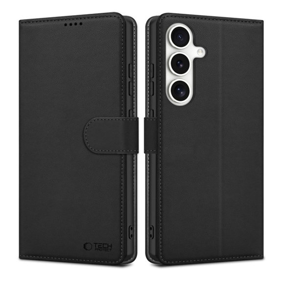 Maskica Wallet za Samsung S25 FE, crna, Tech-Protect