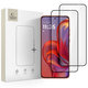Kaljeno staklo Glass Fit+ 2-PACK za Motorola Edge 50 Neo / 60 Neo, crna, Tech-Protect
