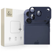 Zaštita kamere Camfull Fit+ za iPhone 17 Pro Max, Deep Blue, Tech-Protect