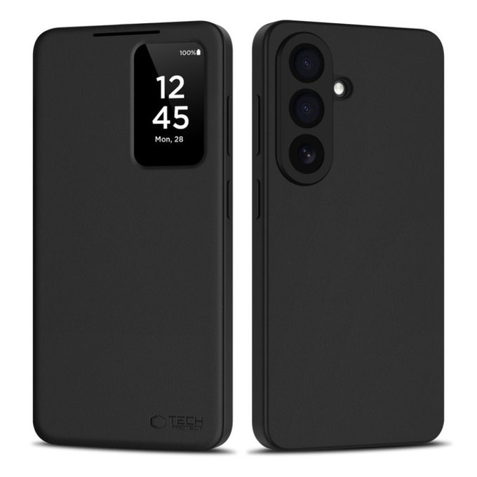 Maskica Smart Wallet za Samsung S26, Matte Black, Tech-Protect