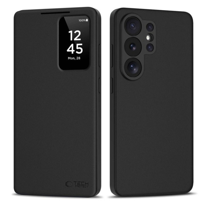 Maskica Smart Wallet za Samsung S26 Ultra, Matte Black, Tech-Protect