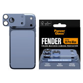 Zaštita objektiva Fender za iPhone 18 Pro Max, Italian Blue, PanzerGlass