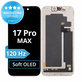 Zaslon Soft OLED 120Hz za iPhone 17 Pro Max, Dodirni ekran s okvirom, FixPremium PRO