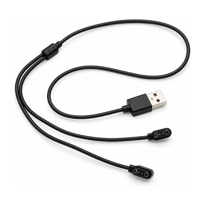 Magnetski punjač 2PIN 2u1 za Bluetooth naočale, satove i slušalice