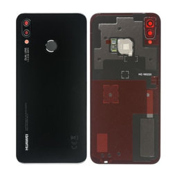 Huawei P20 Lite - Poklopac baterije + senzor otiska prsta (crno) - 02351VPT, 02351VNT