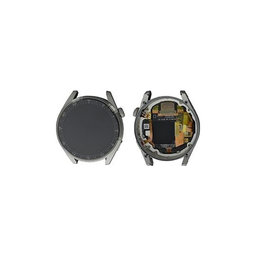 Huawei Watch 3 Pro Elite Galileo-L50E - LCD zaslon + zaslon osjetljiv na dodir + okvir (Titanium Gray) - 02354JPS