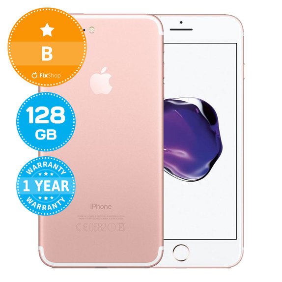 Apple iPhone 7 Plus Rose Gold 128GB B Obnovljeno