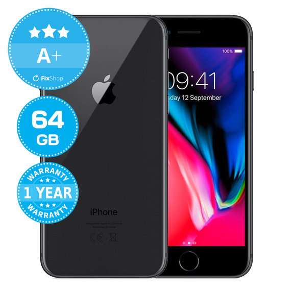 Apple iPhone 8 Space Gray 64GB A+ Obnovljeno