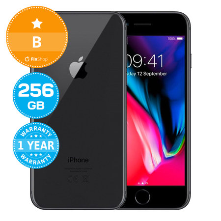 Apple iPhone 8 Space Gray 256GB B Obnovljeno