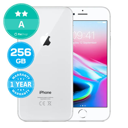 Apple iPhone 8 Silver 256GB A Obnovljeno