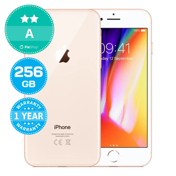 Apple iPhone 8 Gold 256GB A Obnovljeno