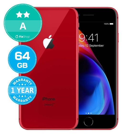 Apple iPhone 8 (PRODUCT)RED 64GB A Obnovljeno