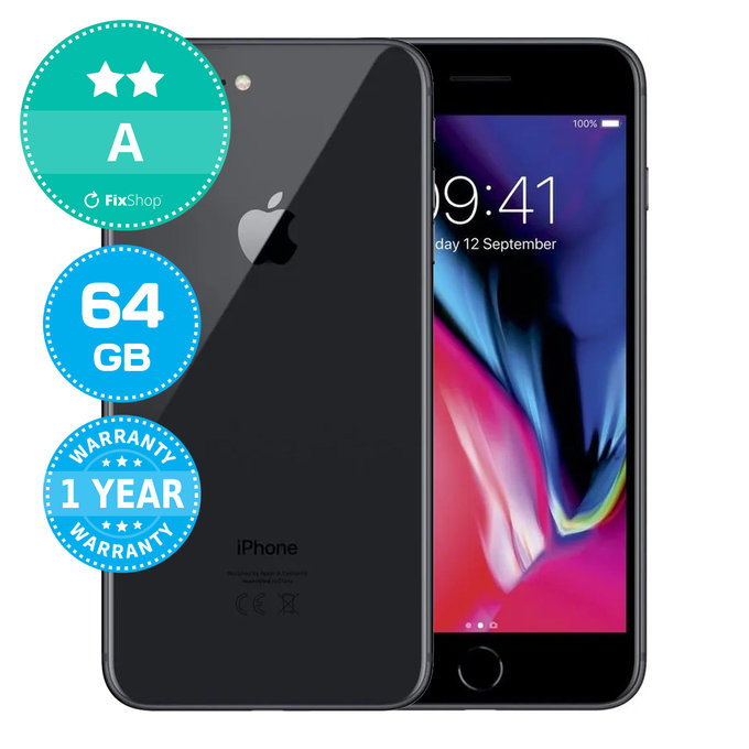 Apple iPhone 8 Plus Space Gray 64GB A Obnovljeno