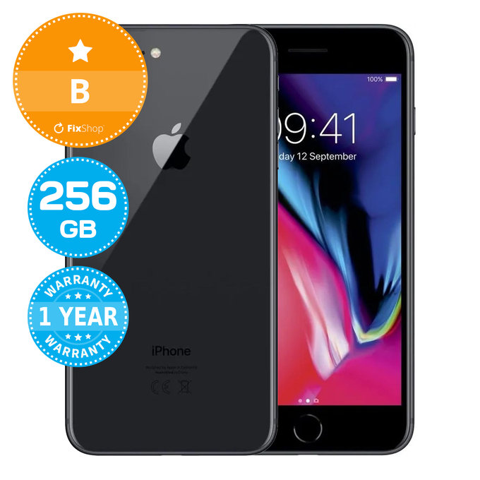 Apple iPhone 8 Plus Space Gray 256GB B Obnovljeno