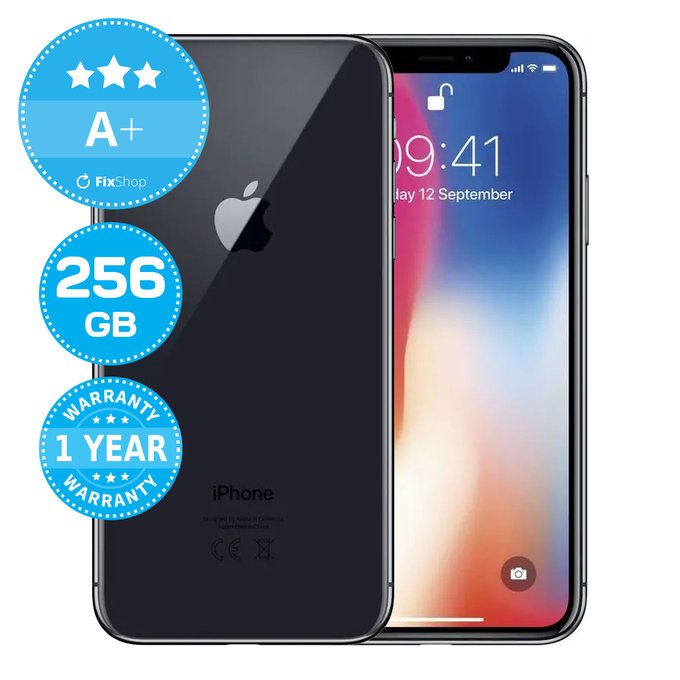 Apple iPhone X Space Gray 256GB A+ Obnovljeno