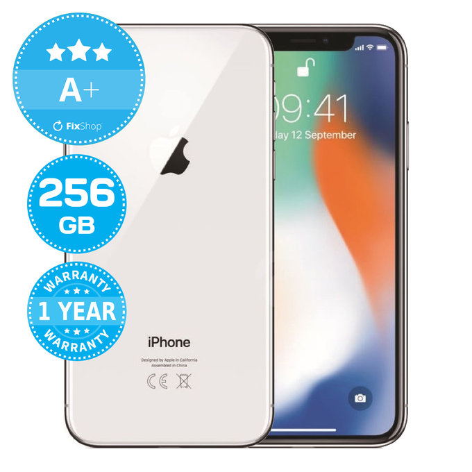 Apple iPhone X Silver 256GB A+ Obnovljeno