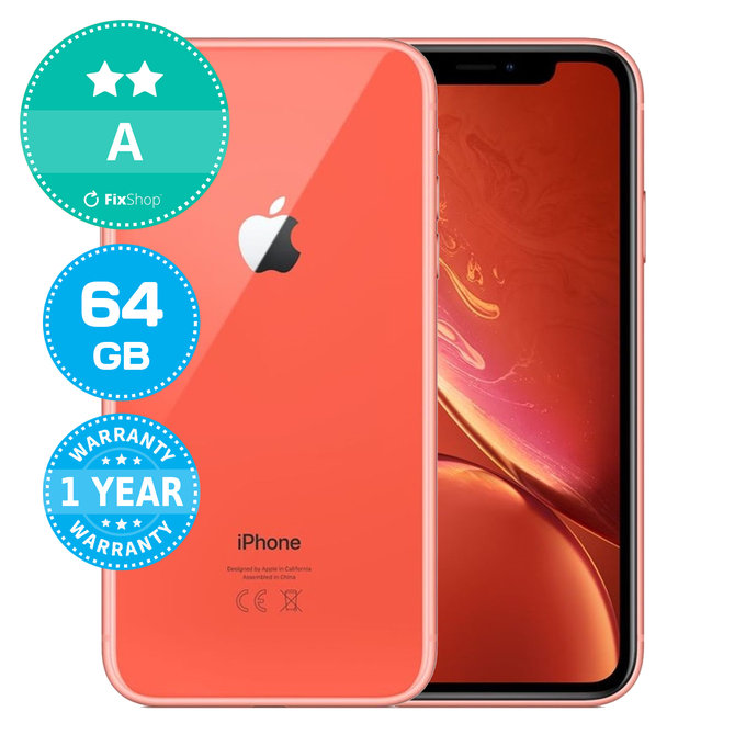 Apple iPhone XR Coral 64GB A Obnovljeno