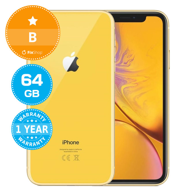 Apple iPhone XR Yellow 64GB B Obnovljeno