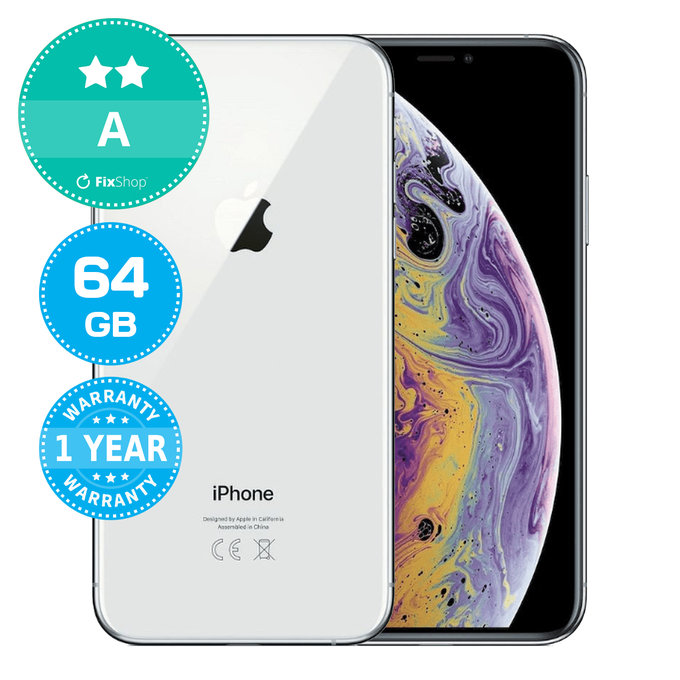 Apple iPhone XS Silver 64GB A Obnovljeno
